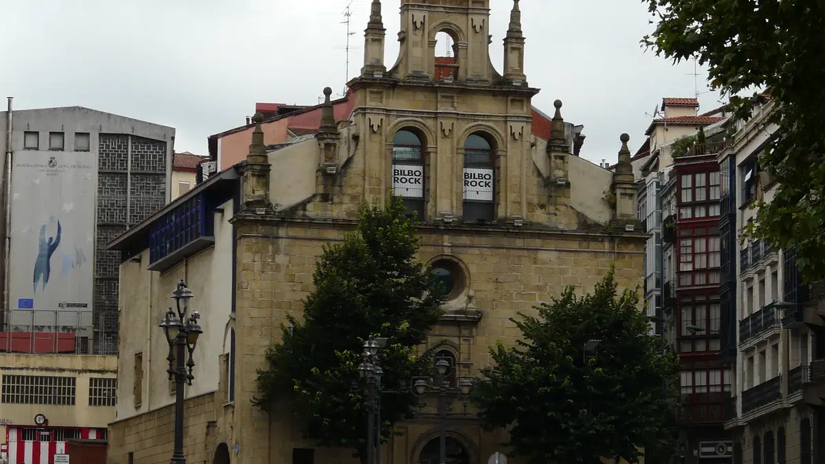 Bilborock i den tidigare La Merced-kyrkan i Bilbao