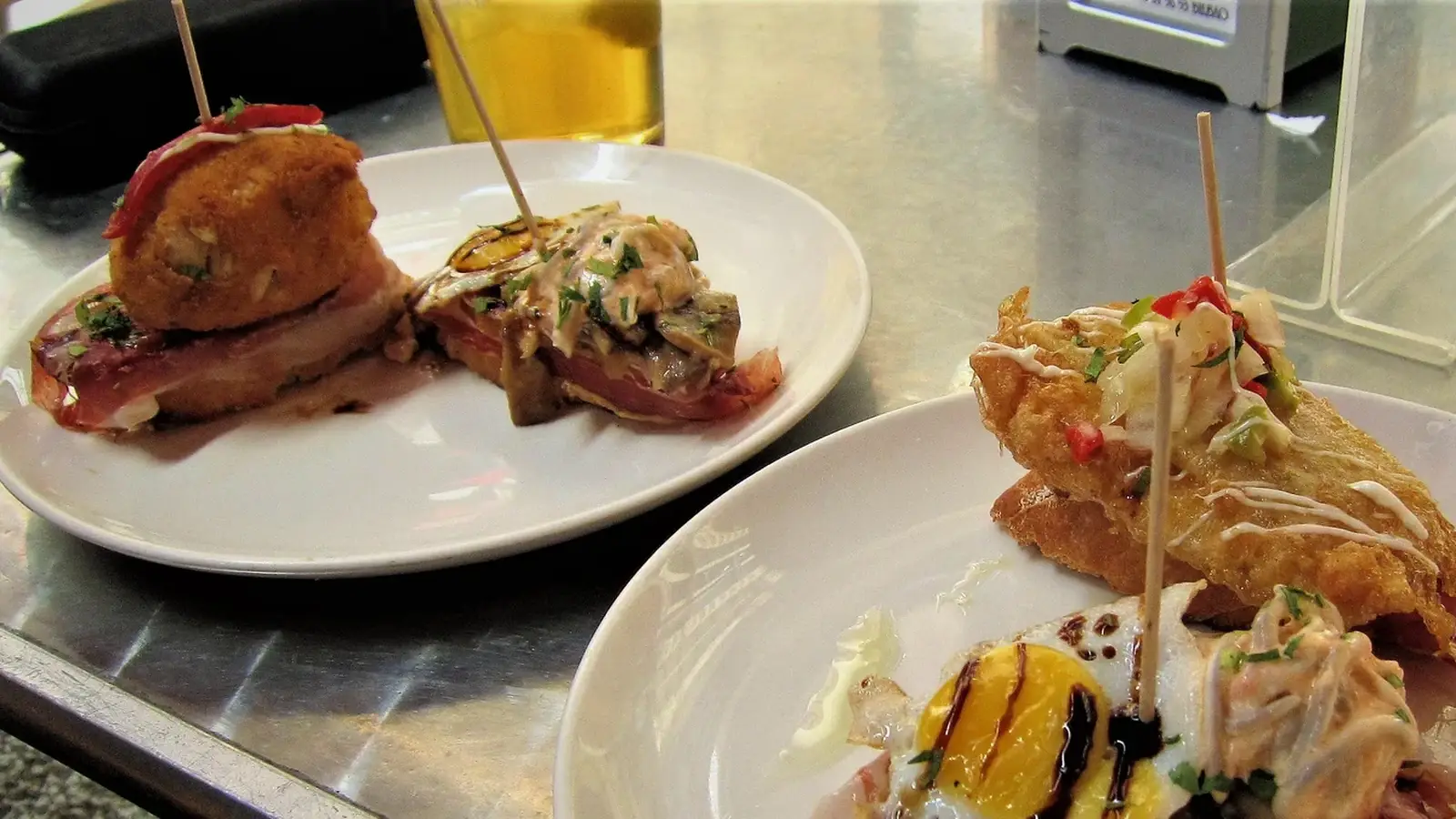 Pintxos i Bilbao