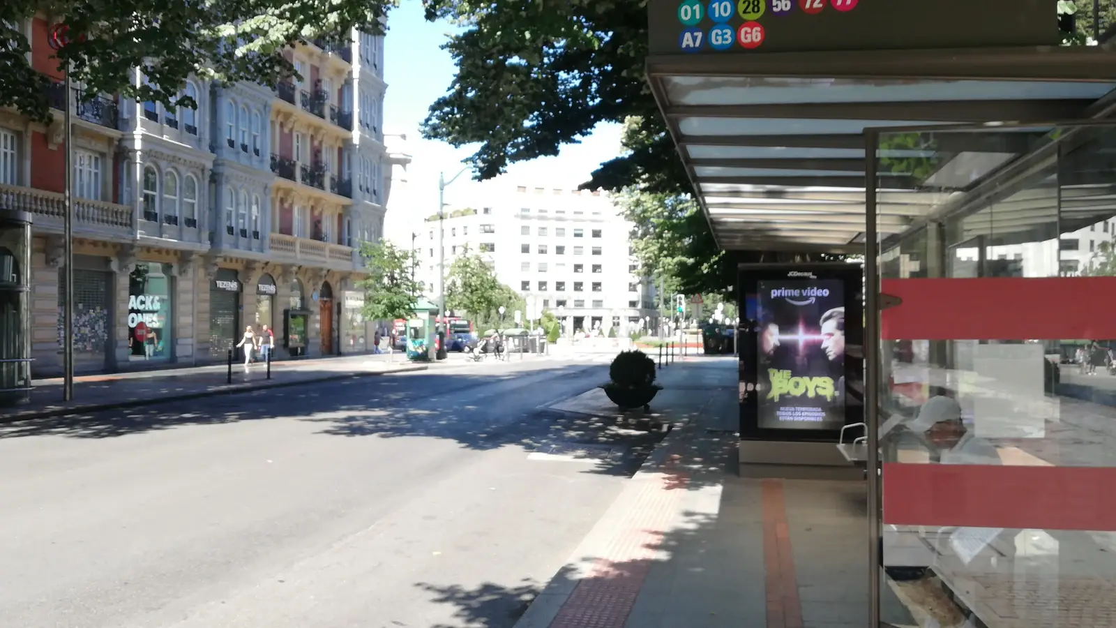 Plaza Moyúa i centrala Bilbao