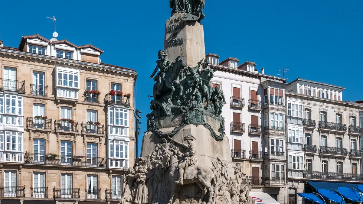 Plaza Virgen Blanca i Vitoria-Gasteiz