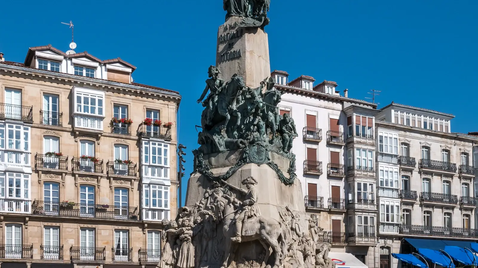 Plaza Virgen Blanca i Vitoria-Gasteiz